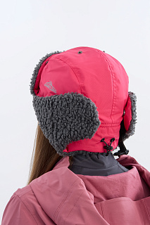 Камчатка шапка-ушанка GRAYLING, фуксия
