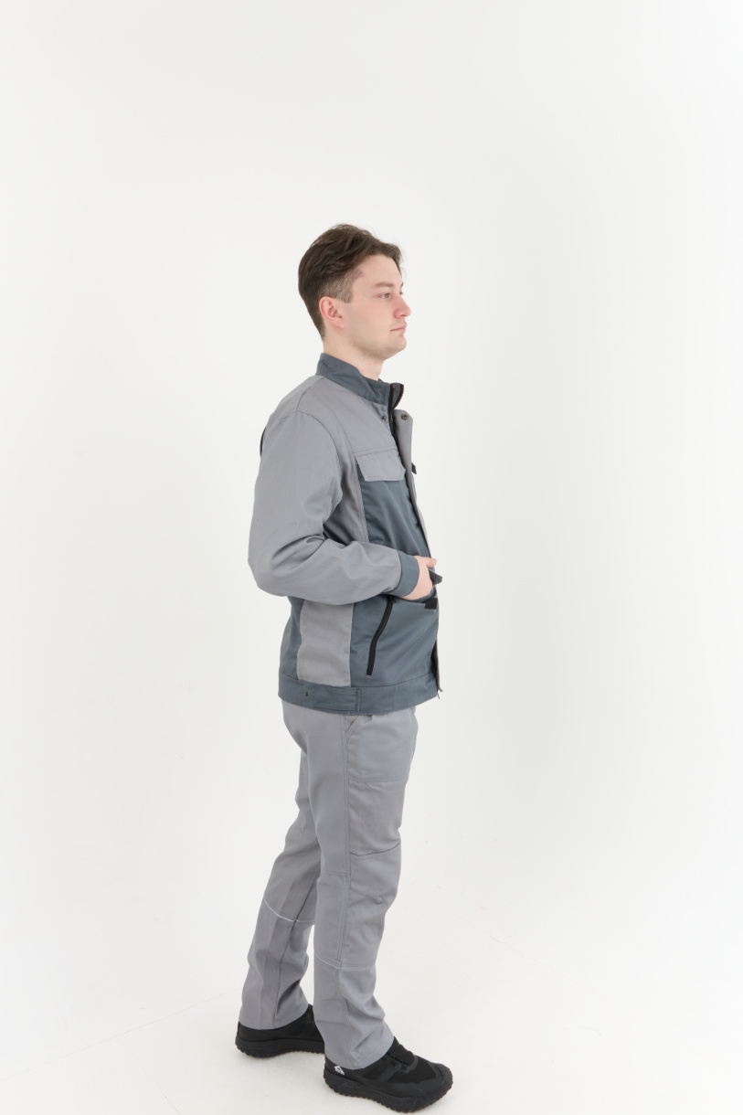 Костюм ИТР NEW ENERGY Антарес, серый/т.серый